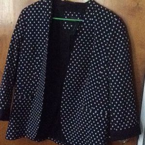 NWT the limited blue polka dot cute blazer